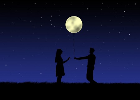 I give you the moon
